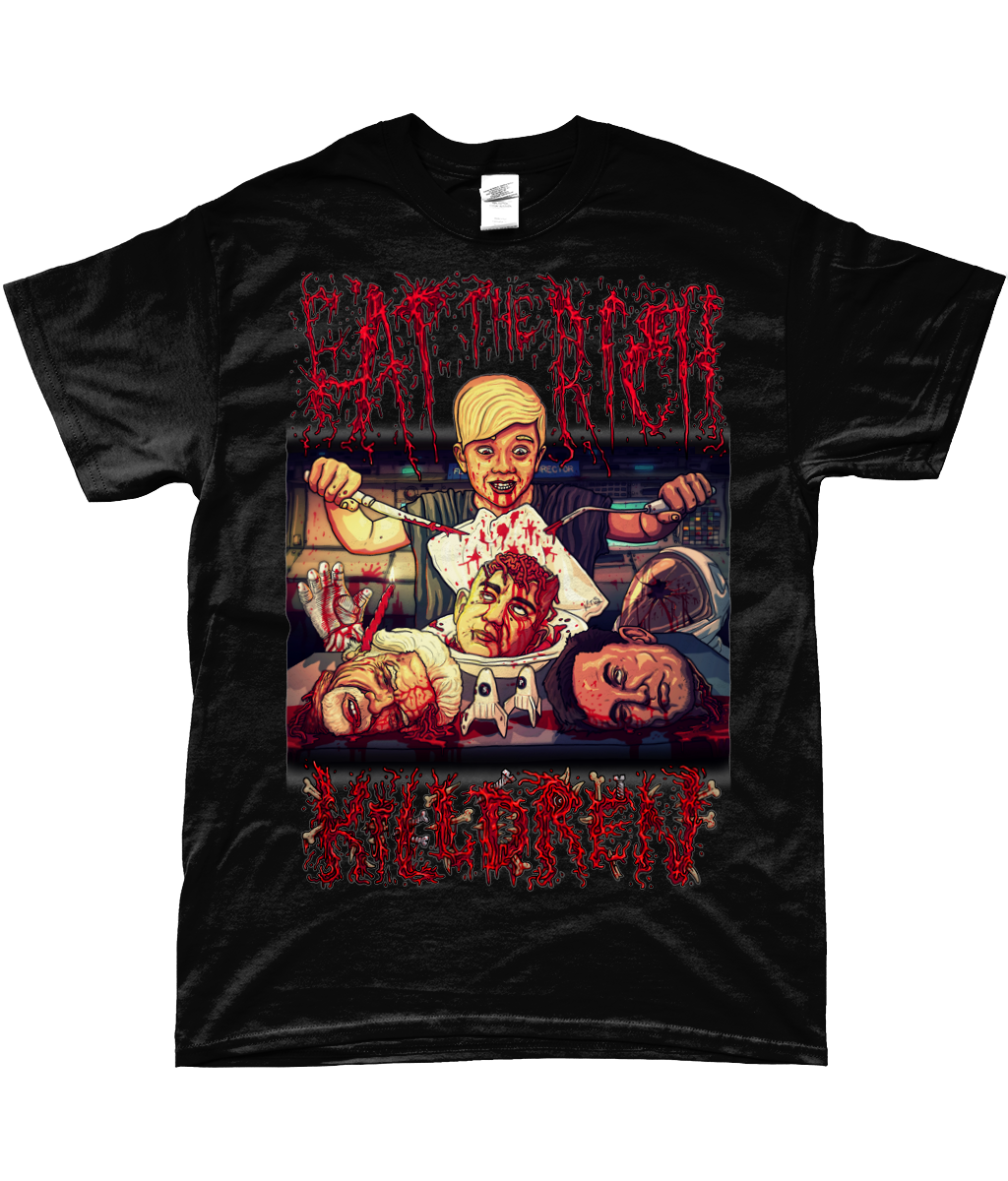EAT THE RICH - Unisex T-Shirt - Image 2