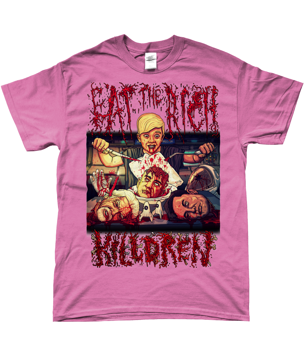 EAT THE RICH - Unisex T-Shirt - Image 4