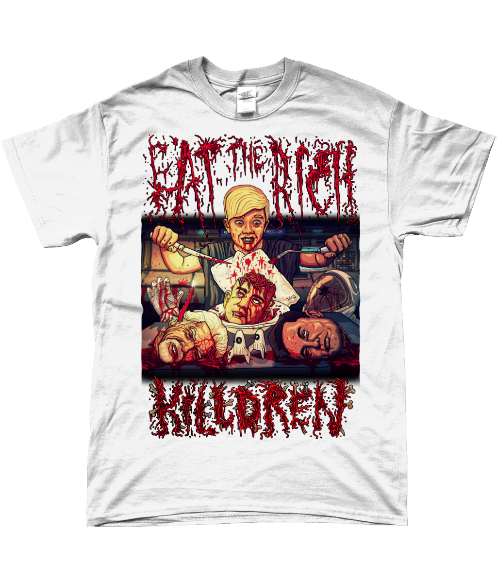 EAT THE RICH - Unisex T-Shirt - Image 3
